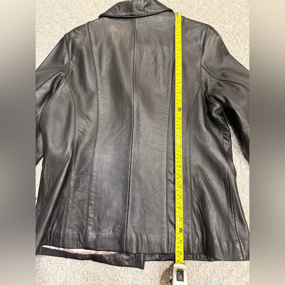 Women’s genuine lamb leather jacket - Picture 10 of 10